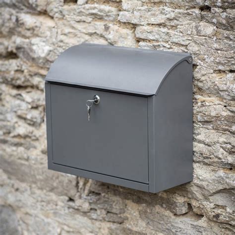 secure metal post boxes wall mounted|wall mounted post box screwfix.